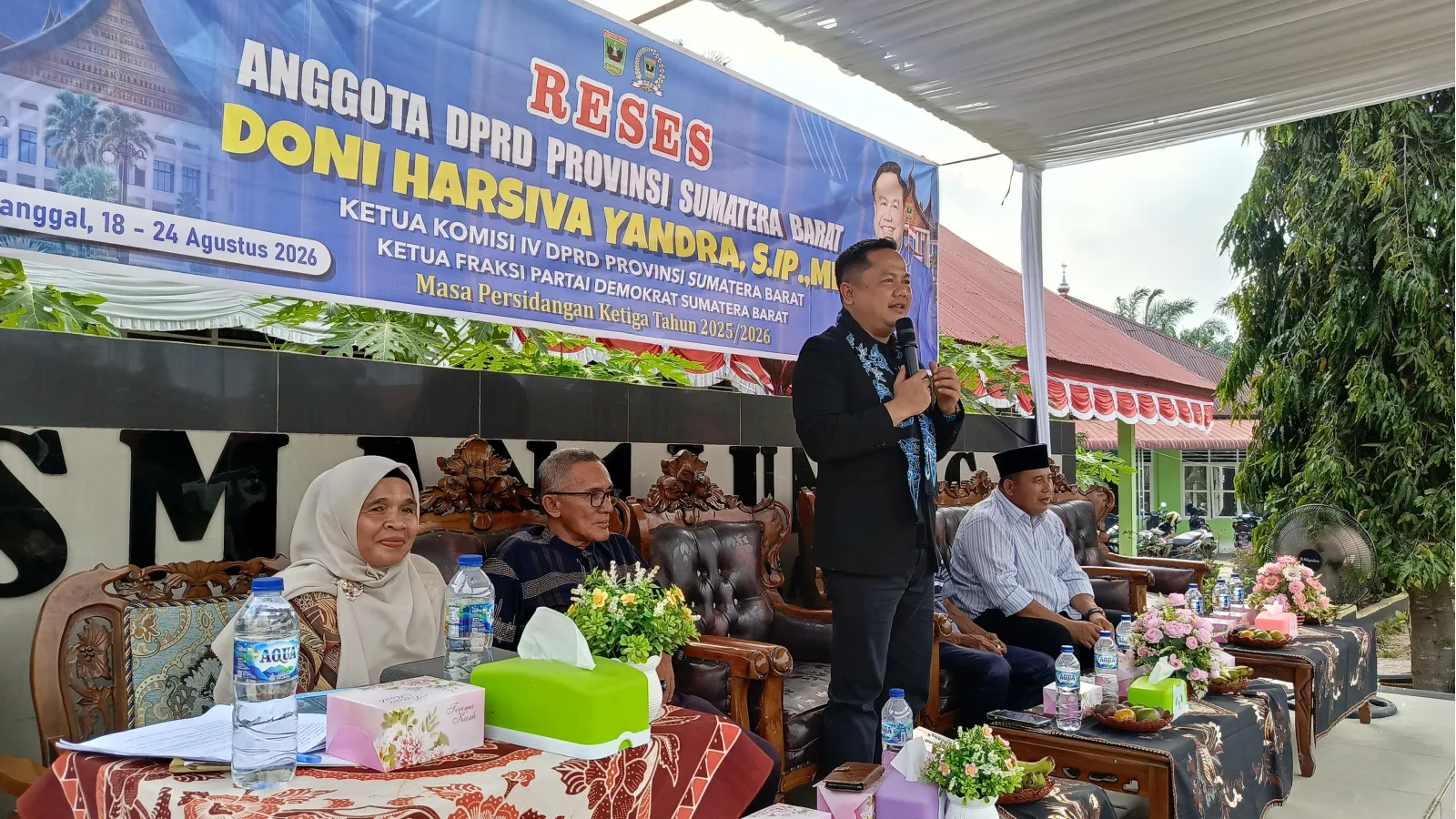 Reses Ketua Komisi IV DPRD Sumatera Barat