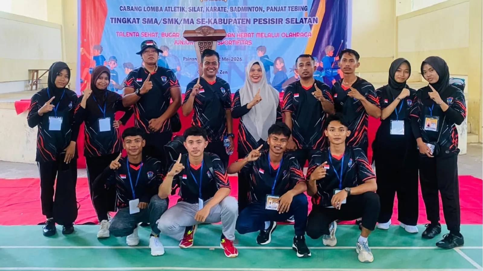 Juara 1 dan 3 O2SN Cabang Silat Tingkat Kabupaten 